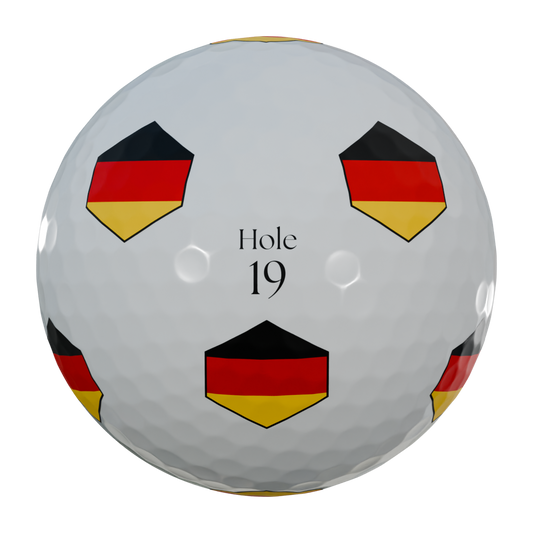 x3 Golf Balls Hole19 - Model *Germany*